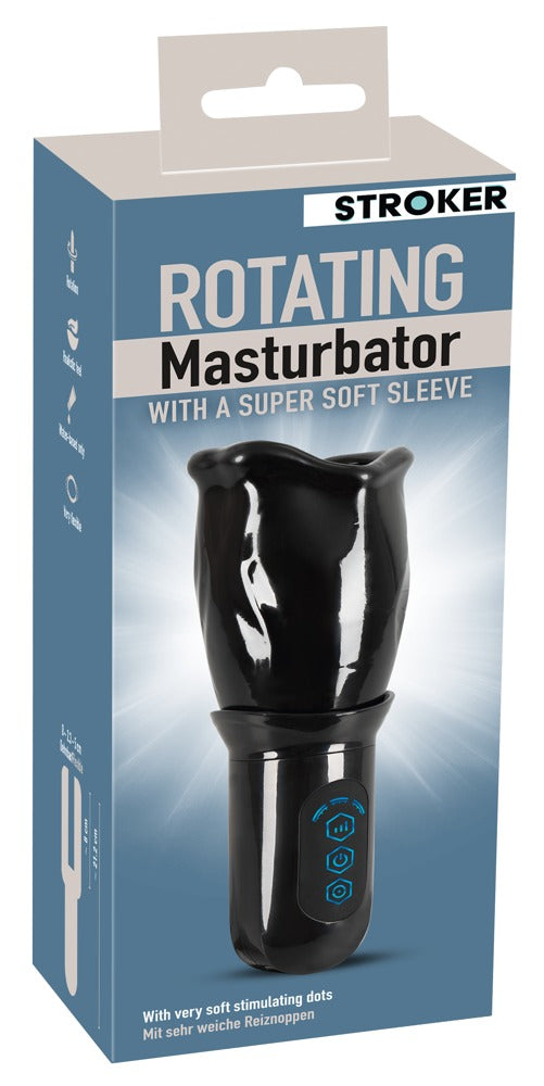 Stroker Rotating Masturbador Recargable con 4 Modos de Rotación