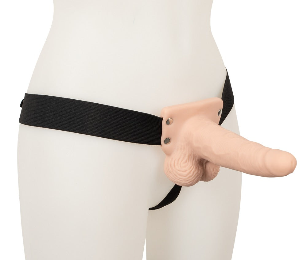 Vibrating Strap-On Sleeve You2Toys - Arnés con 7 Modos de Vibración