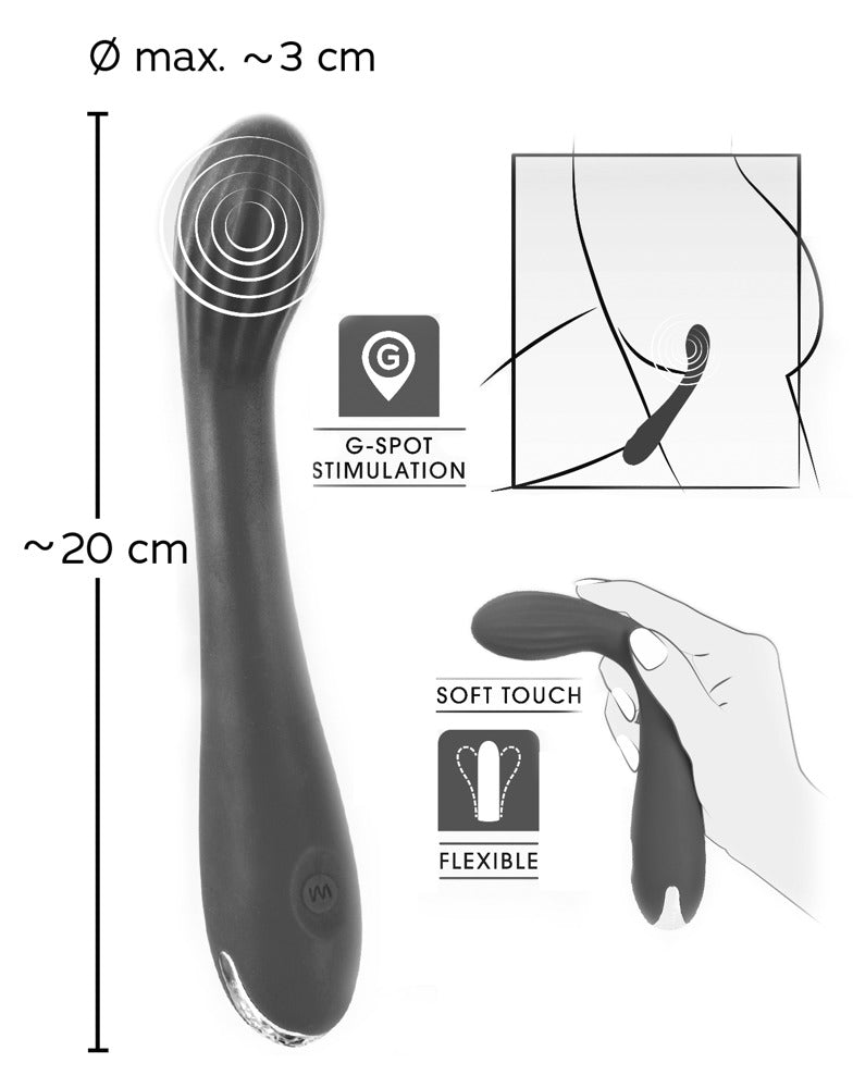 Sweet Smile G-Spot Vibrator - Vibrador Punto G con 12 Modos