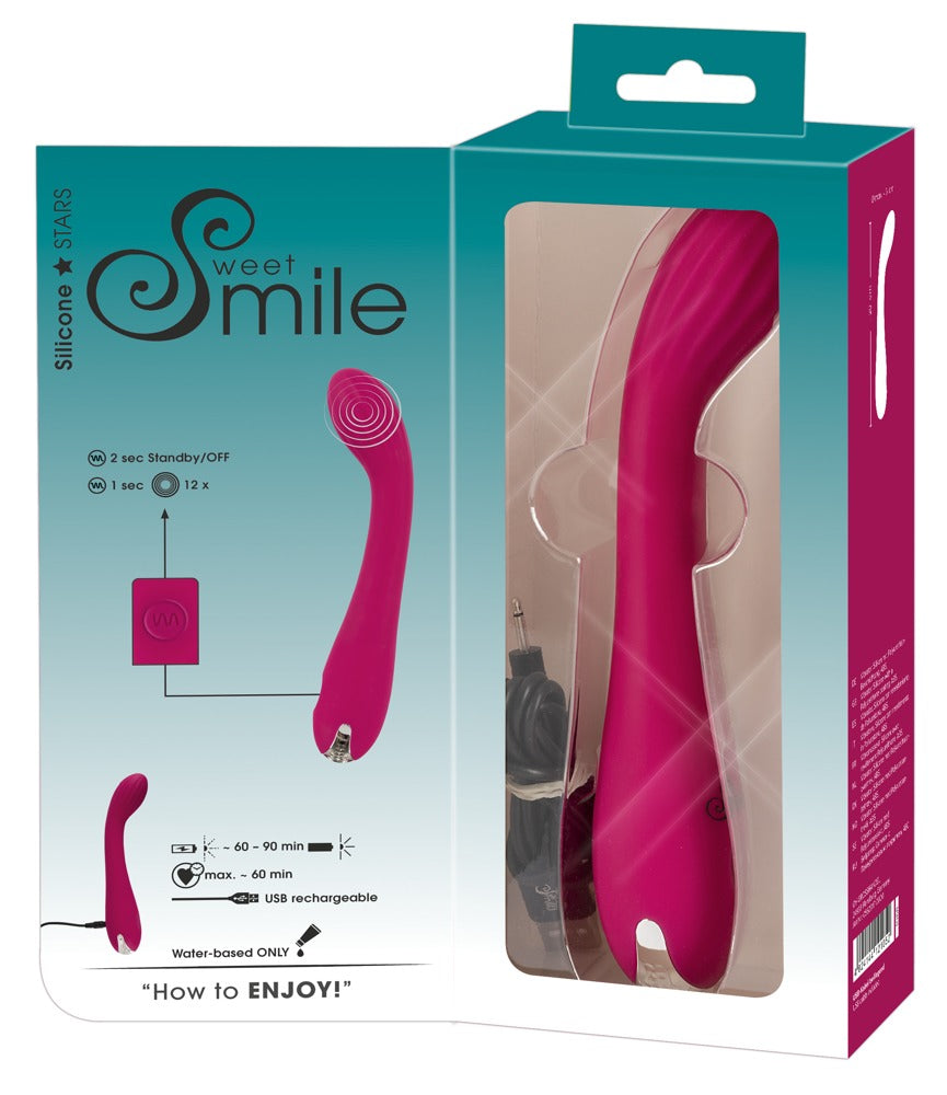 Sweet Smile G-Spot Vibrator - Vibrador Punto G con 12 Modos