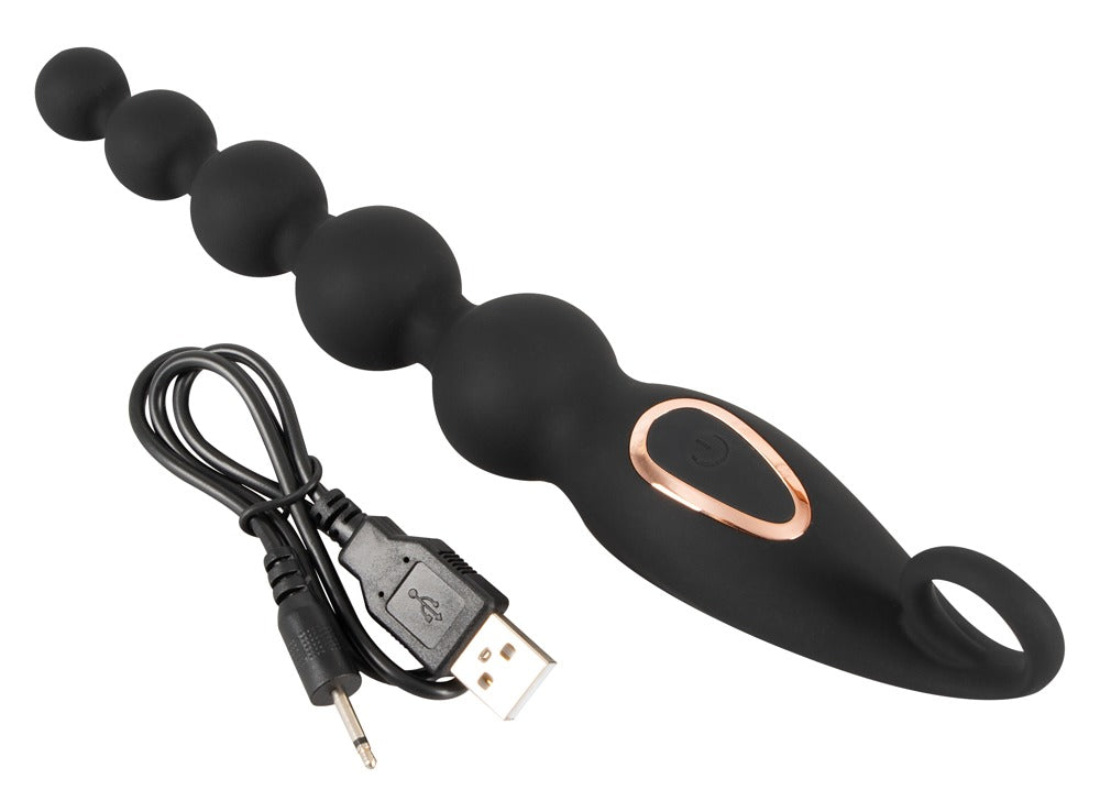 Años Vibrating Anal Beads - Perlas Anales con 7 Modos de Vibración