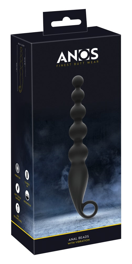 Años Vibrating Anal Beads - Perlas Anales con 7 Modos de Vibración