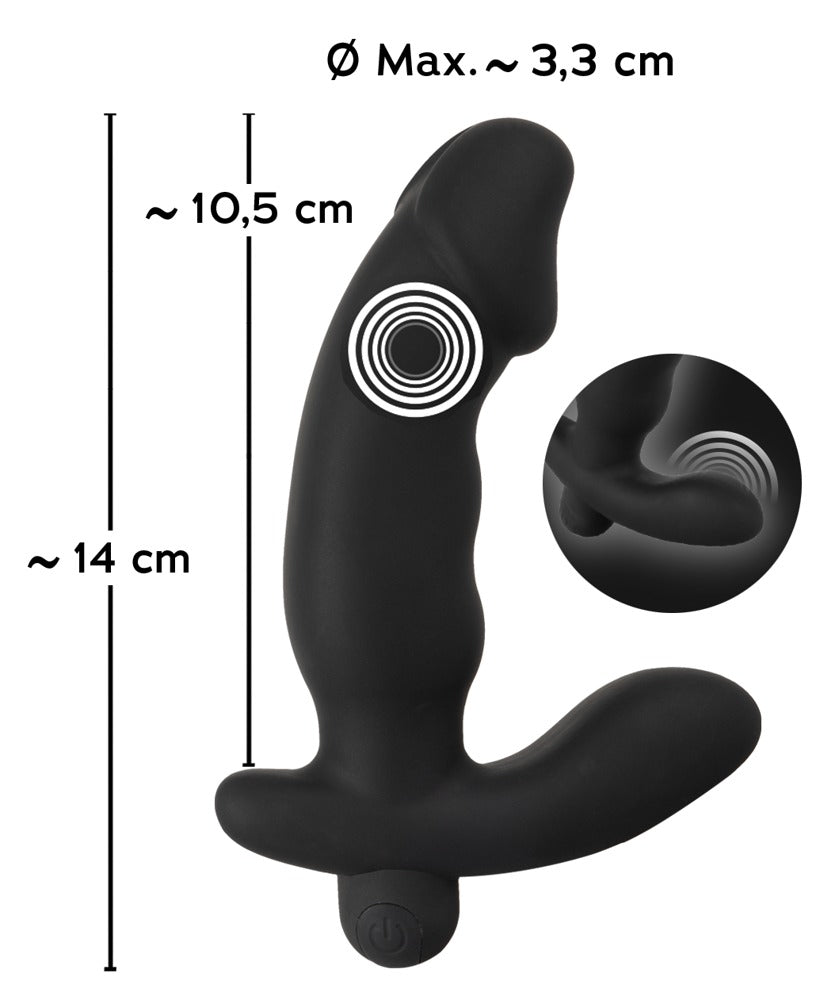 Plug Anal Vibrador ANOS con Forma de Pene - 10 Modos