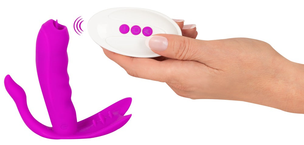 Javida Licking Panty Vibe - Vibrador Estimulador Multifunción con Control Remoto
