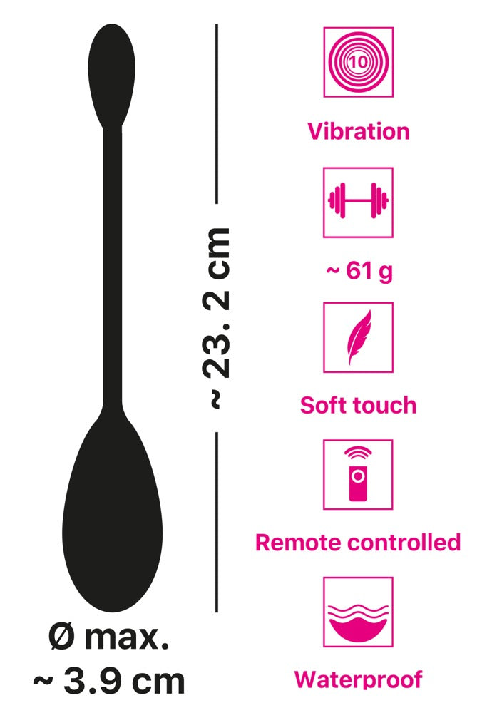 Bolas Chinas Love Egg Training Pleasure Balls - Estimulación con Control Remoto