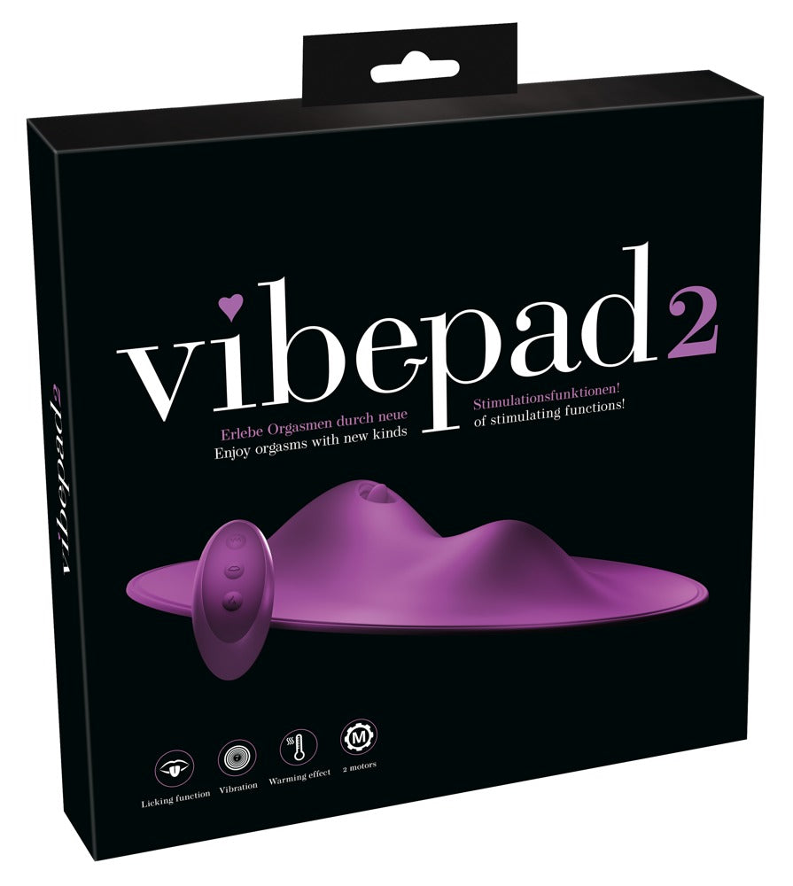 Vibepad 2 - Estimulador Dual con Calor y Lengua Vibratoria