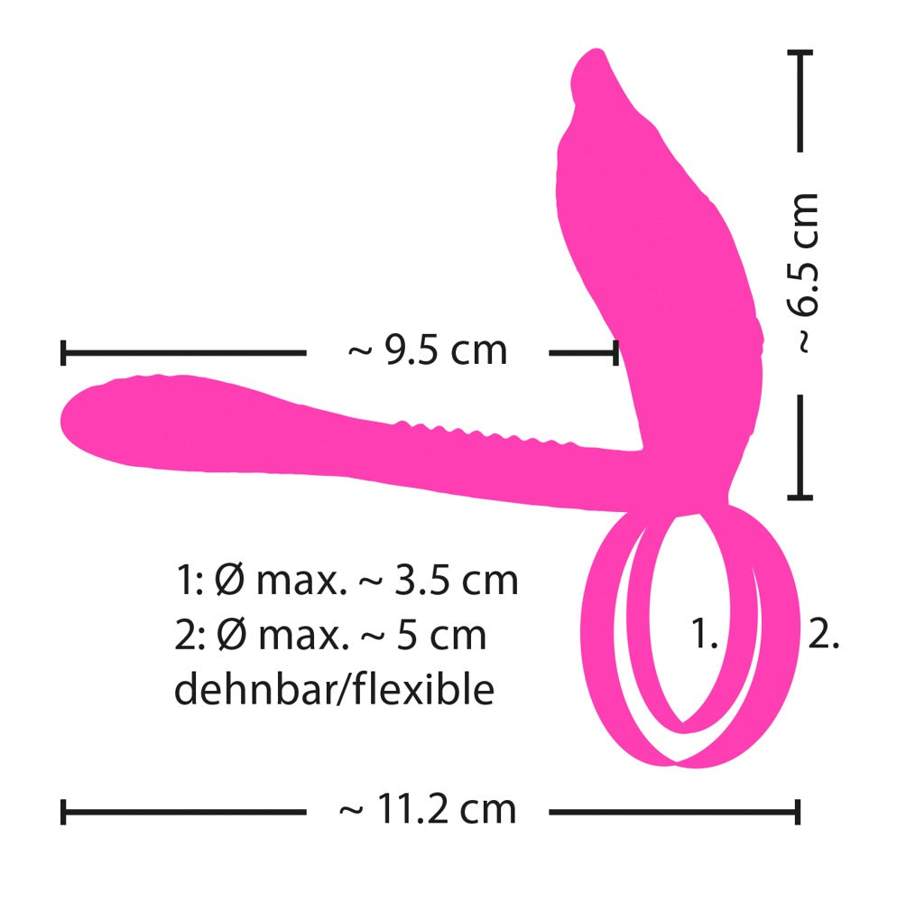 Couples Choice RC Couple's Vibrator - Anillo Vibrador para Parejas