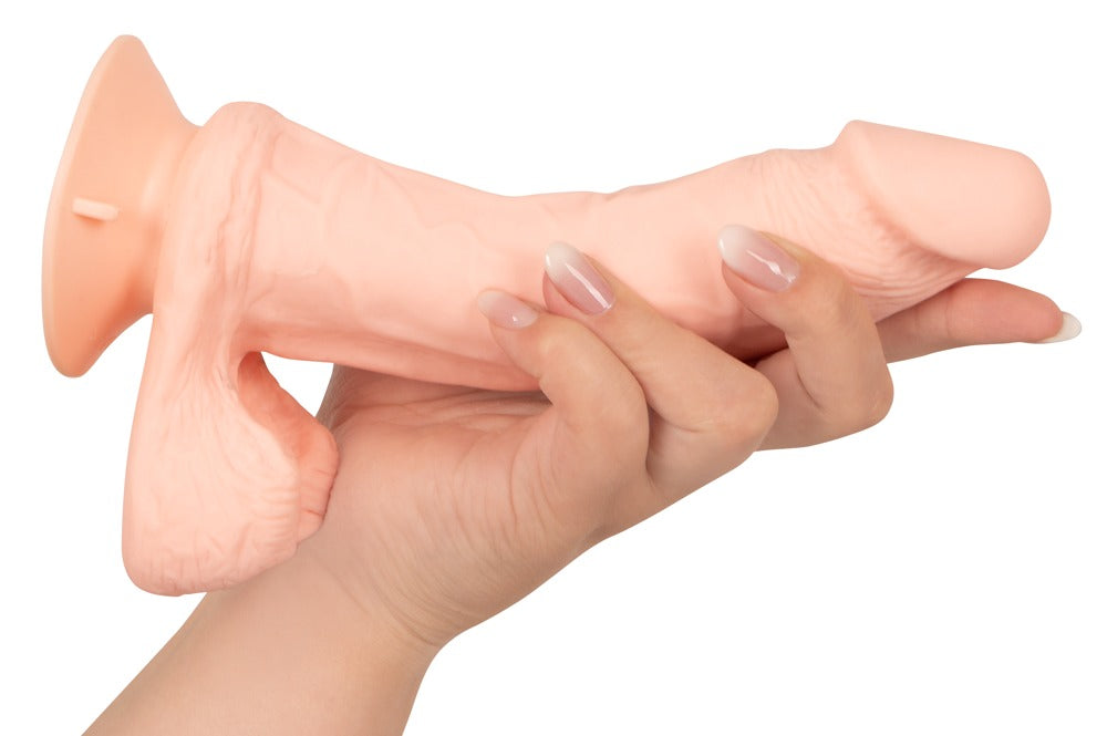 Nature Skin Vibrador Realista Flexible con Control Remoto Inalámbrico