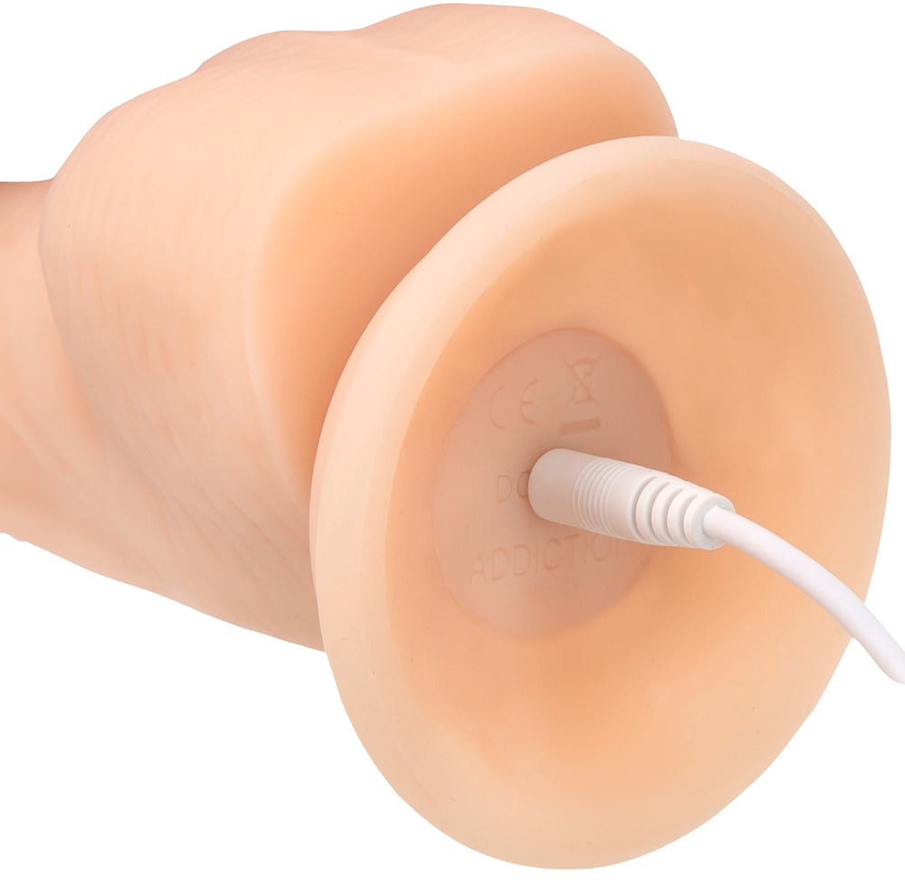Vibrador Realista 8" Rotating & Vibrating Dong - Naked Addiction