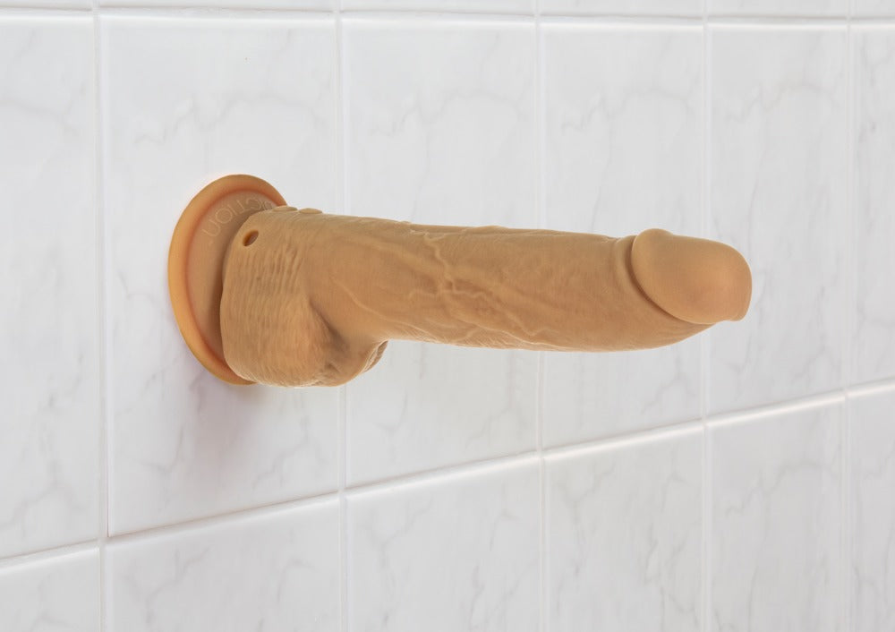 Thrusting Dong RC 9" Caramel - Naked Addiction