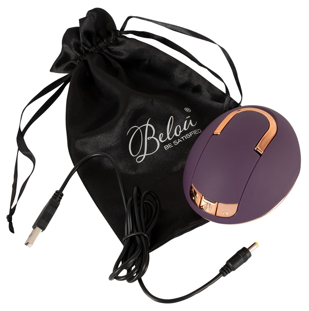 Belou Rotating Vulva Massager - Masajeador de Vulva con Bolas Giratorias