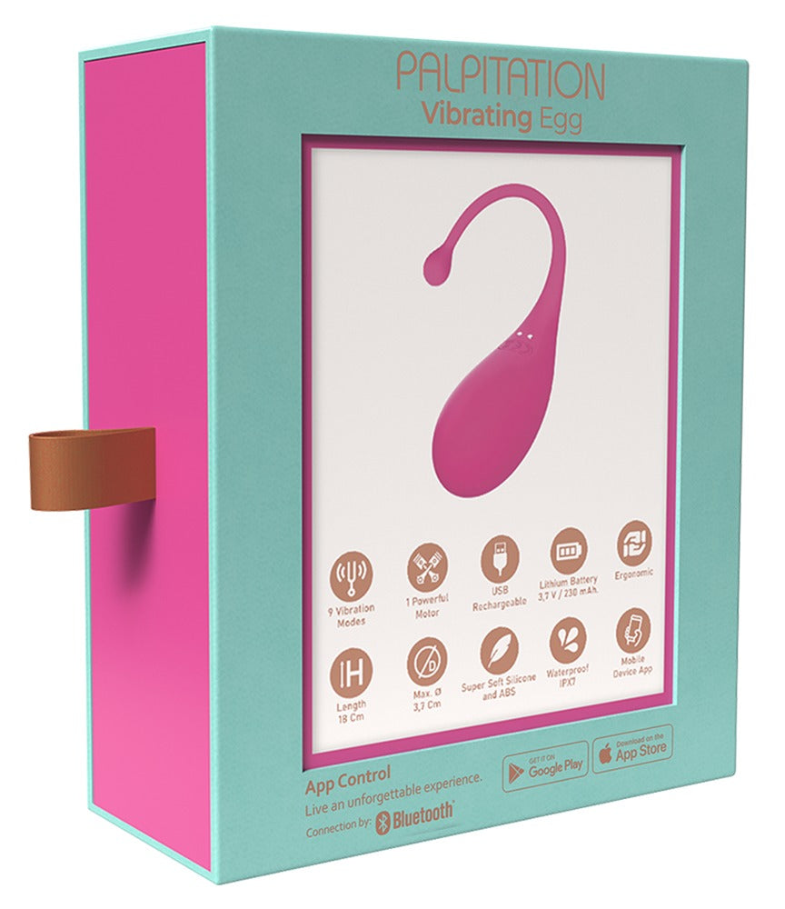 Adrien Lastic Palpitation - Huevo Vibrador Controlable por App