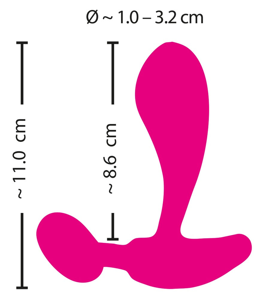 Sweet Smile RC C-&G-Spot Vibra - Vibrador Dual Point G y Clítoris
