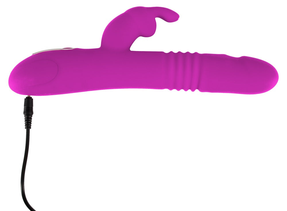 Sweet Smile Thrusting Pearl Rabbit Vibrador Clítoris con Rotación