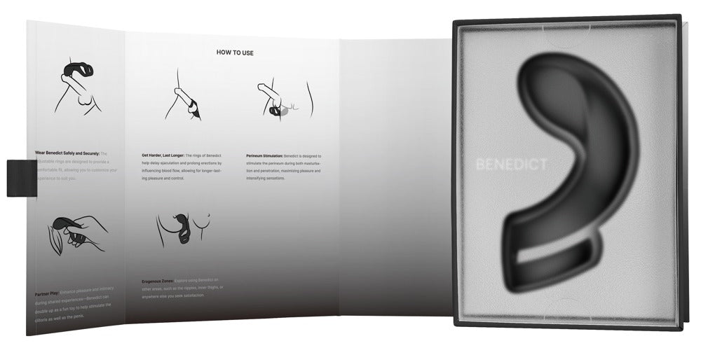 Benedict - Anillo Vibrador Perineal de SVAKOM