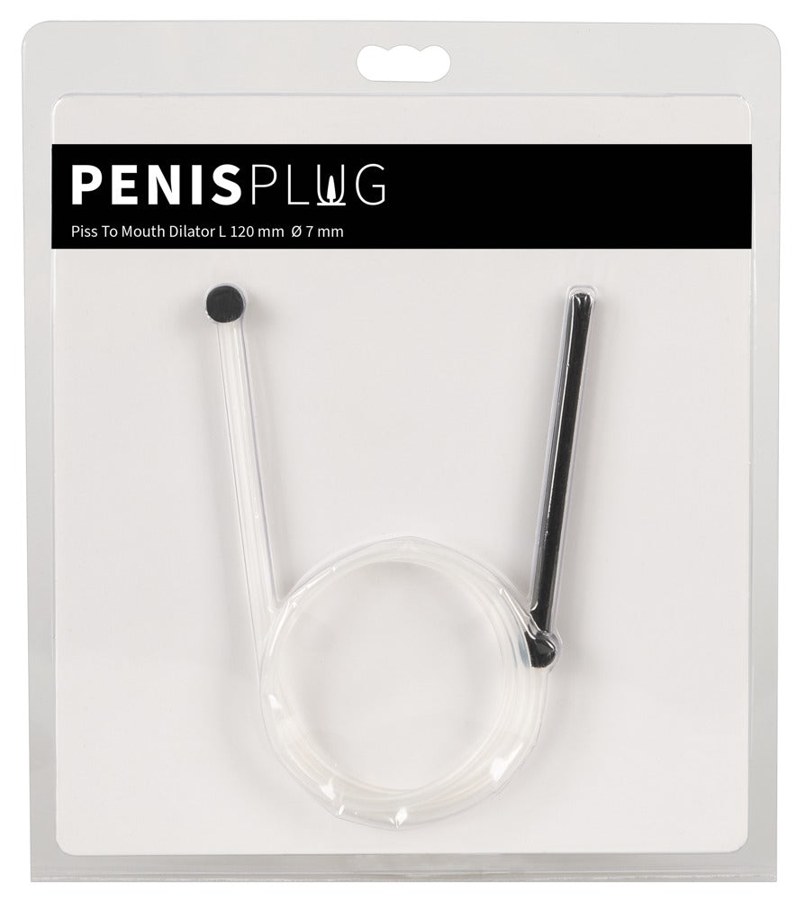 PenisPlug Piss To Mouth - Dilatador Hueco con Tubo 88cm