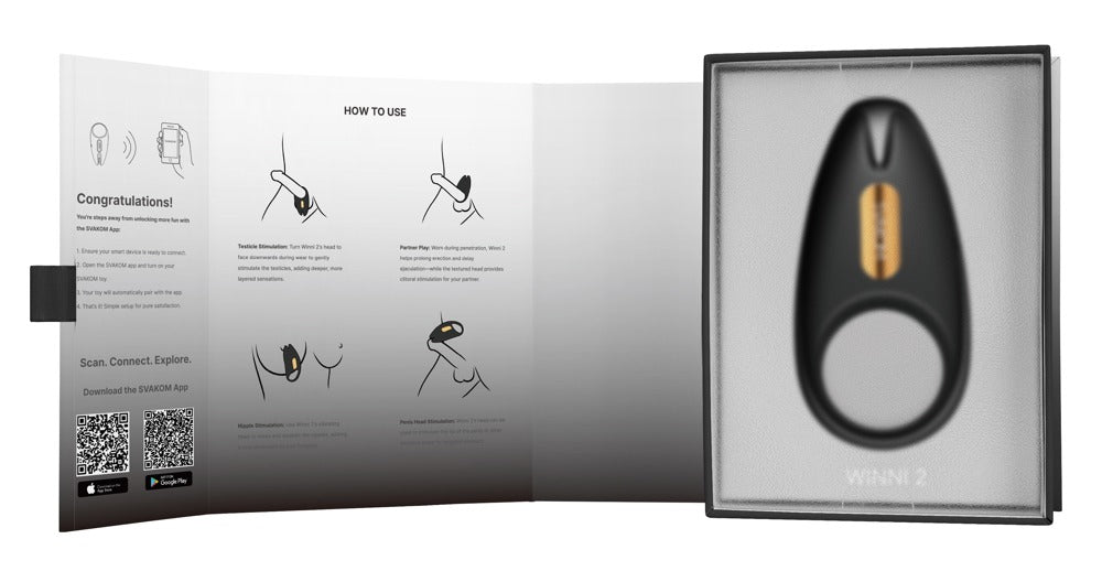 Anillo Vibrador Winni 2 de Svakom con Control por App