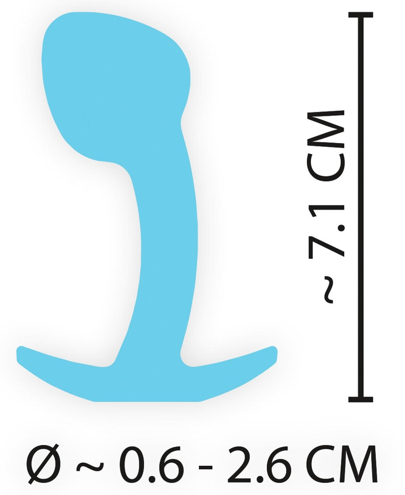 Cuties Plugs Blue - Mini Plug Anal de Silicona