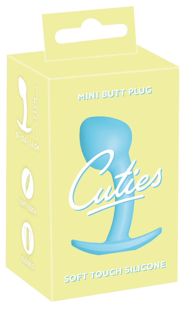 Cuties Plugs Blue - Mini Plug Anal de Silicona