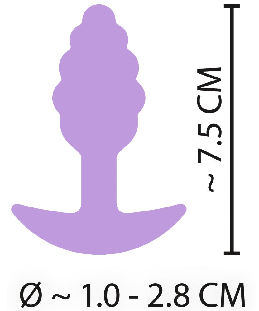 Cuties Plugs Purple - Mini Plug Anal de Silicona