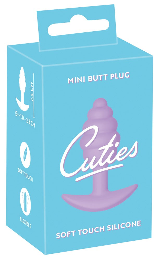 Cuties Plugs Purple - Mini Plug Anal de Silicona