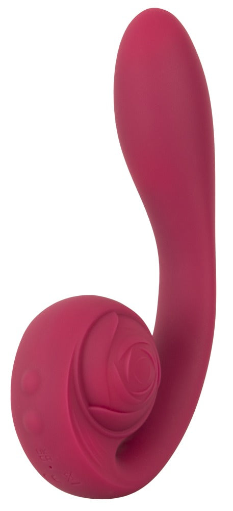 Rose Bendable Vibrator - Vibrador Flexible con Estimulación Dual
