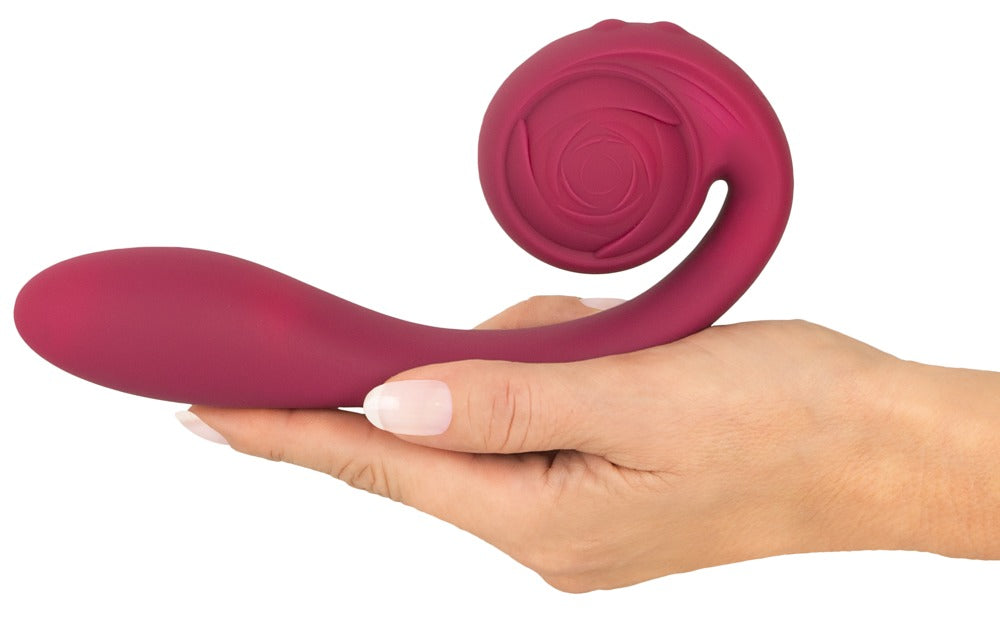 Rose Bendable Vibrator - Vibrador Flexible con Estimulación Dual