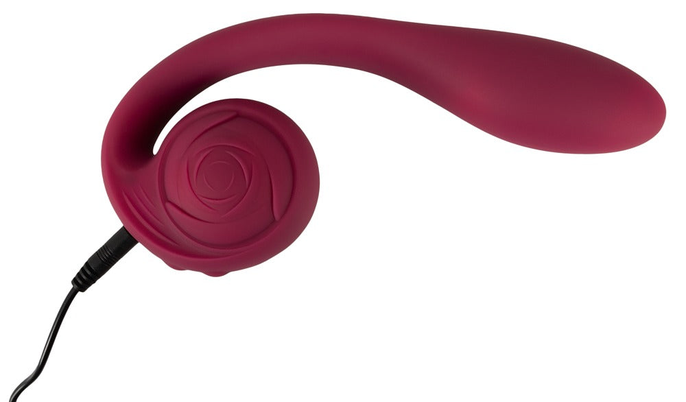 Rose Bendable Vibrator - Vibrador Flexible con Estimulación Dual