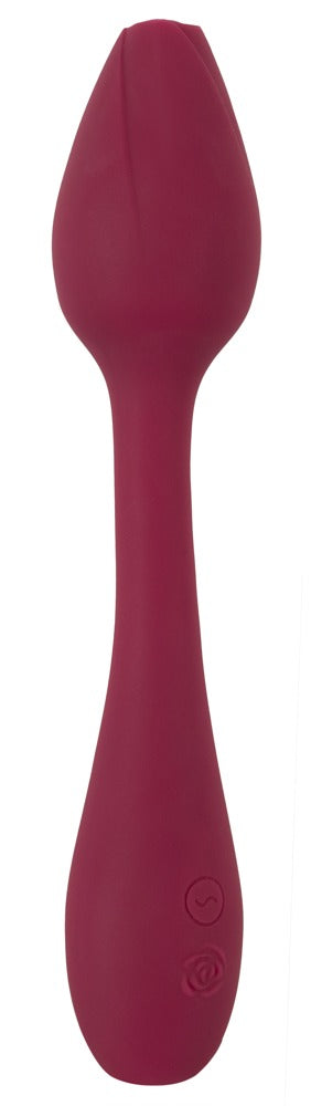 Rose G-Spot Vibrator Rosenrot - Vibrador Punto G Plegable