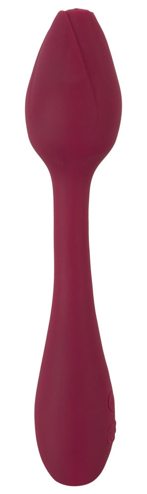 Rose G-Spot Vibrator Rosenrot - Vibrador Punto G Plegable