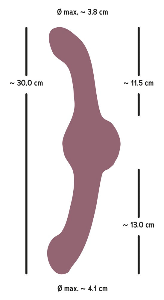 Strong Shaking Double Vibe You2Toys - Vibrador Doble con Motor Potente