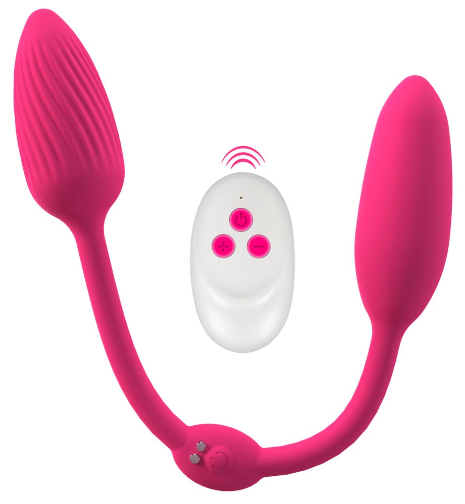 RC Double Pleasure Love Balls - Bolas Chinas Vibrantes con Control Remoto