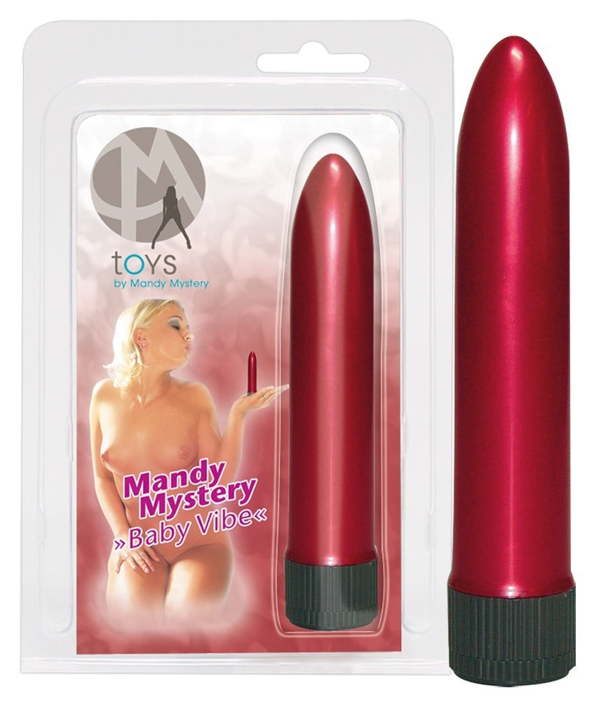 Mandy's Baby Vibe Red - Minivibrador Compacto