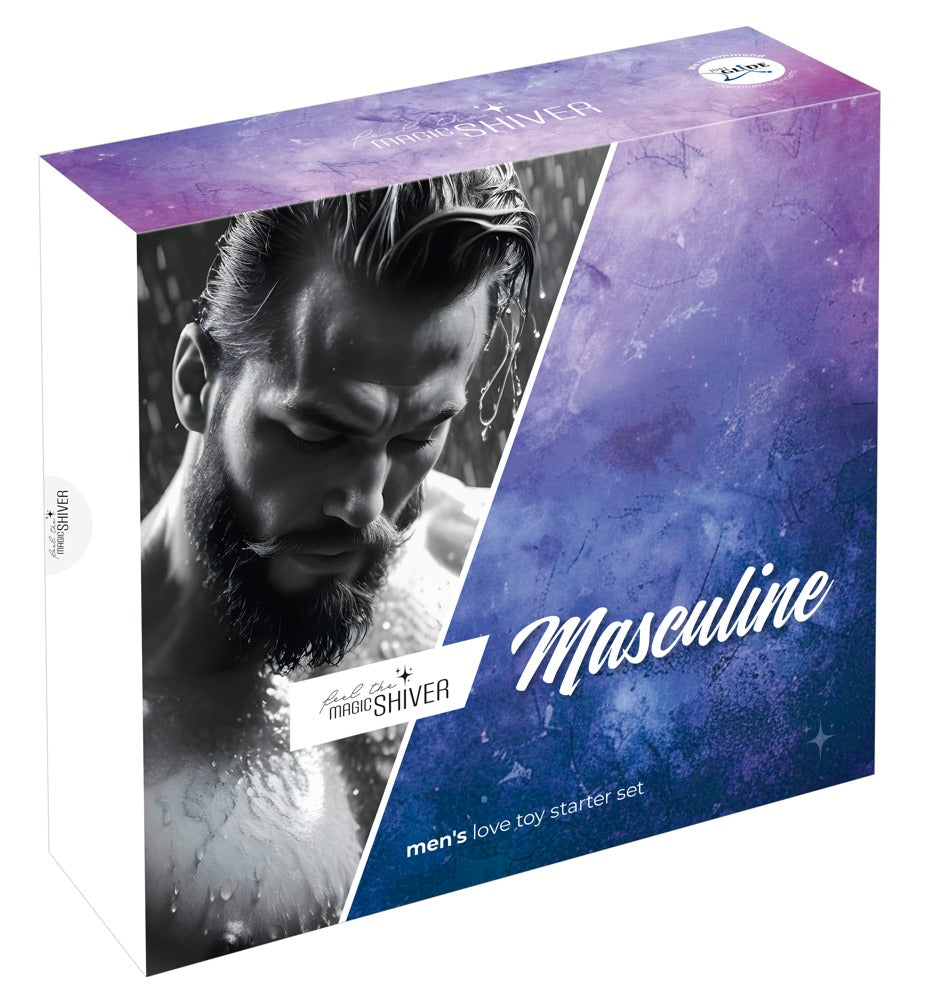 Magic Shiver Masculine - Pack de 4 Juguetes Premium para Hombres