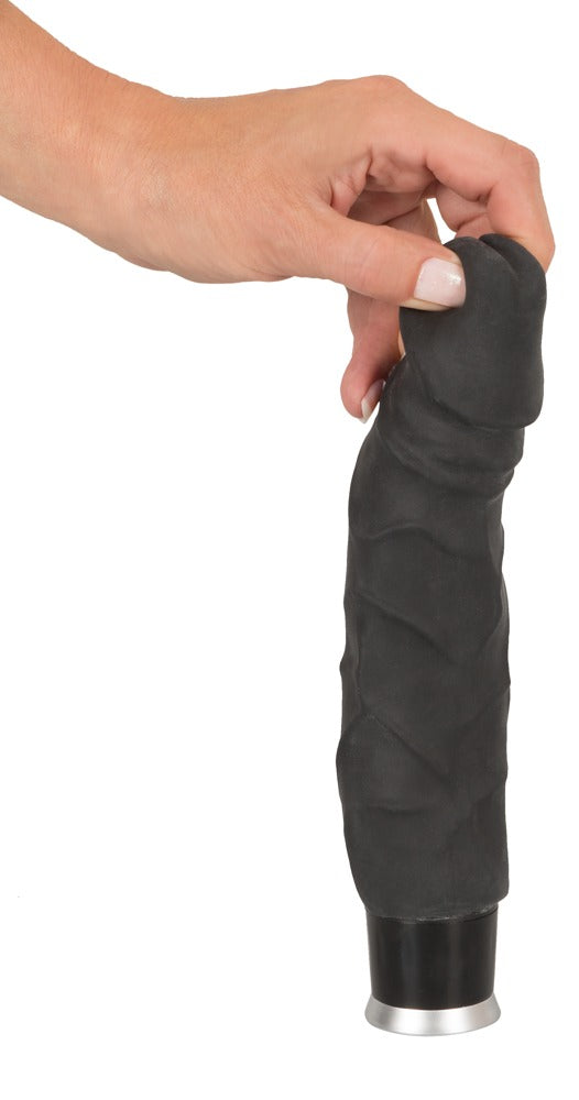 Nature Skin Big Vibe Black - Vibrador Realista