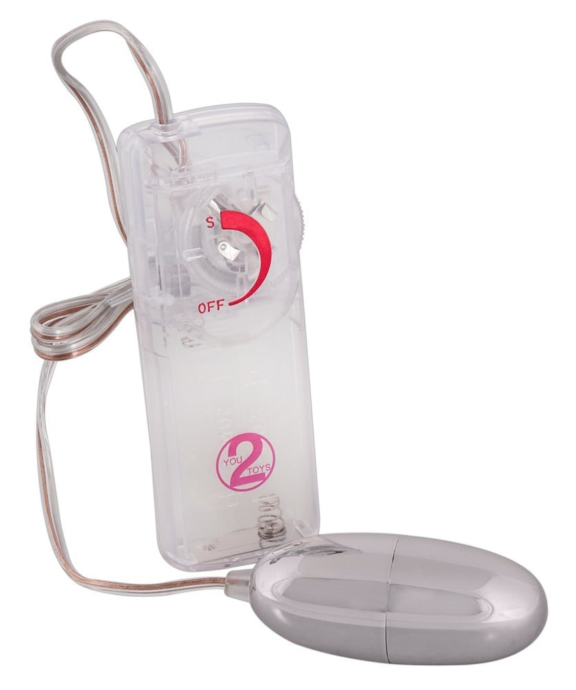 Vibro-Bullet Silver Star - Huevo Vibrador de Plata You2Toys