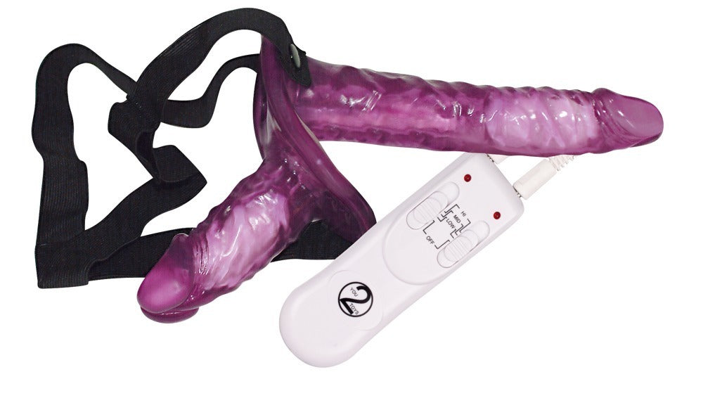Arnés Vibrador Doble You2Toys - Estimulación Mutua