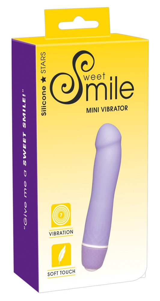 Sweet Smile Sweety - Minivibrador de Silicona con 7 Ritmos