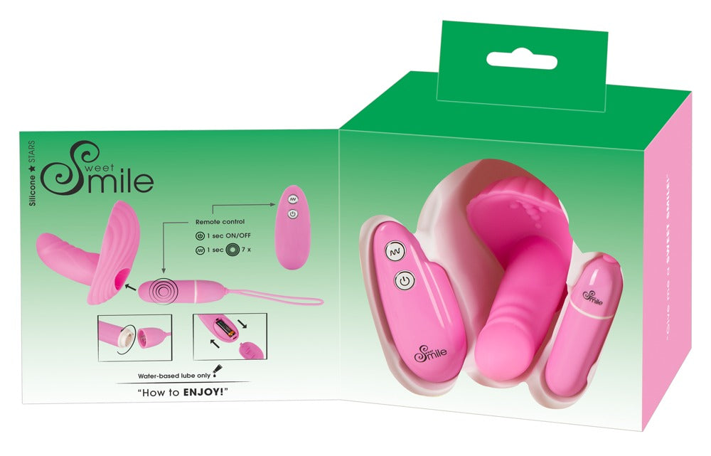Sweet Smile Shelly RC - Minivibrador con Control Remoto