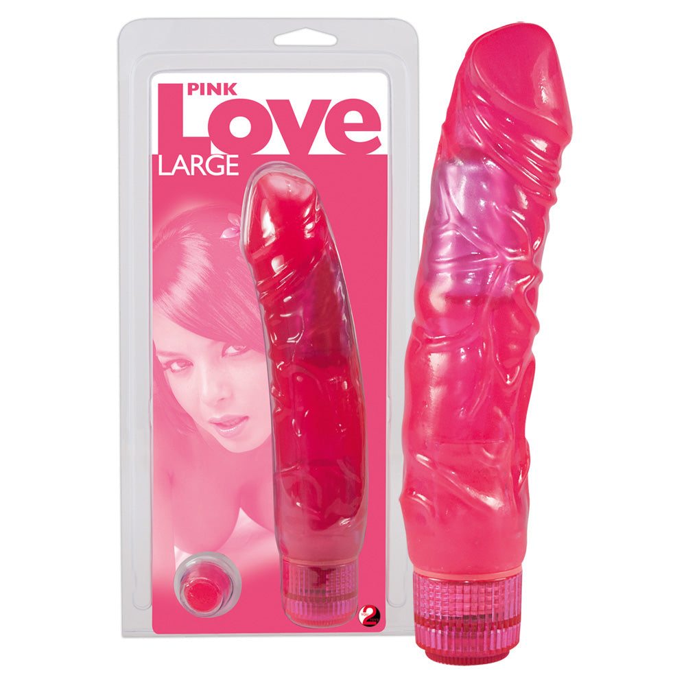 Pink Love Large - Vibrador Realista You2Toys
