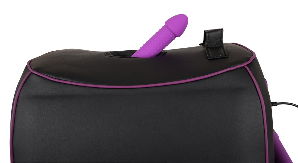 Sex Machine You2Toys - Máquina de Masaje con Doble Accesorio y Vibrador