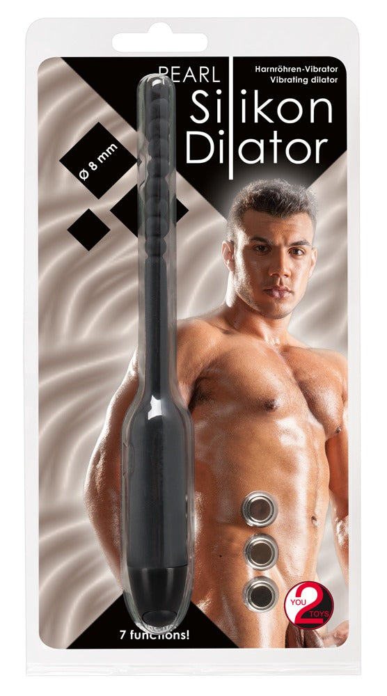 Pearl Dilator You2Toys - Estimulador Uretral de Silicona con 7 Modos de Vibración