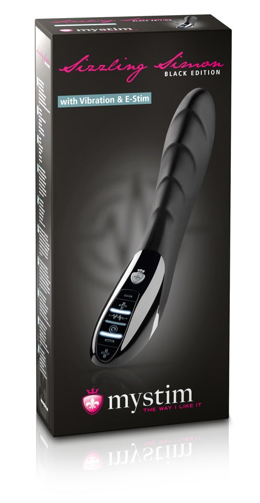 Sizzling Simon Black Edition - Estimulador de Electro Estimulación Dual
