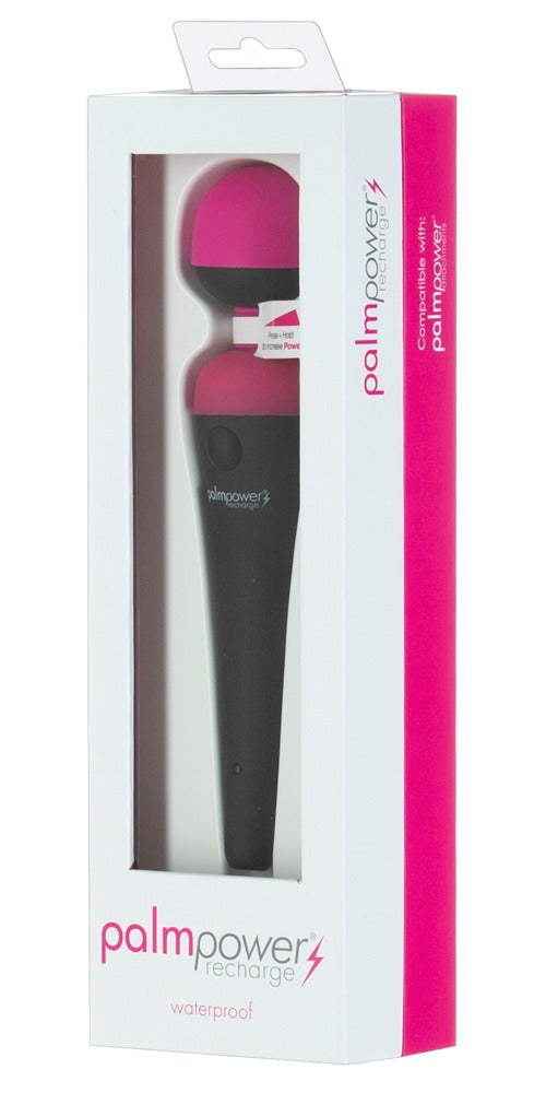 Palmpower Recharge Pink - Masajeador Recargable con 2 Niveles de Vibración
