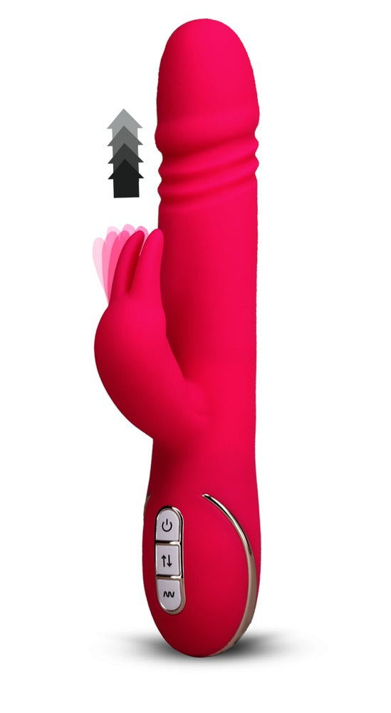 Rabbit Skater Pink - Vibrador Clítoris con Función de Empuje