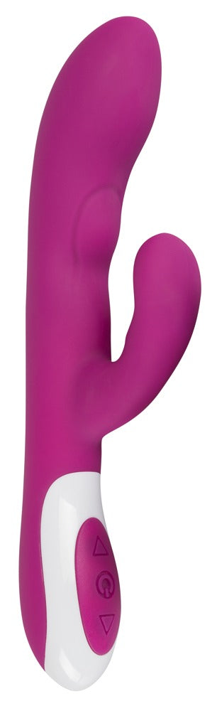 Javida Heating Vibe - Vibrador con Estimulador de Clítoris y Función de Calor