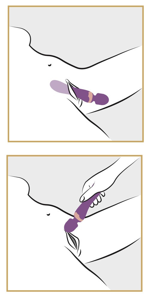 Javida Double Massager - Masajeador Dual con 8 Modos de Vibración