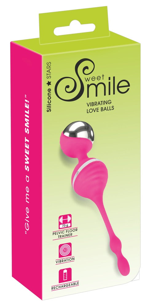 Sweet Smile Vibrating Love Balls - Bolas Chinas Vibradoras