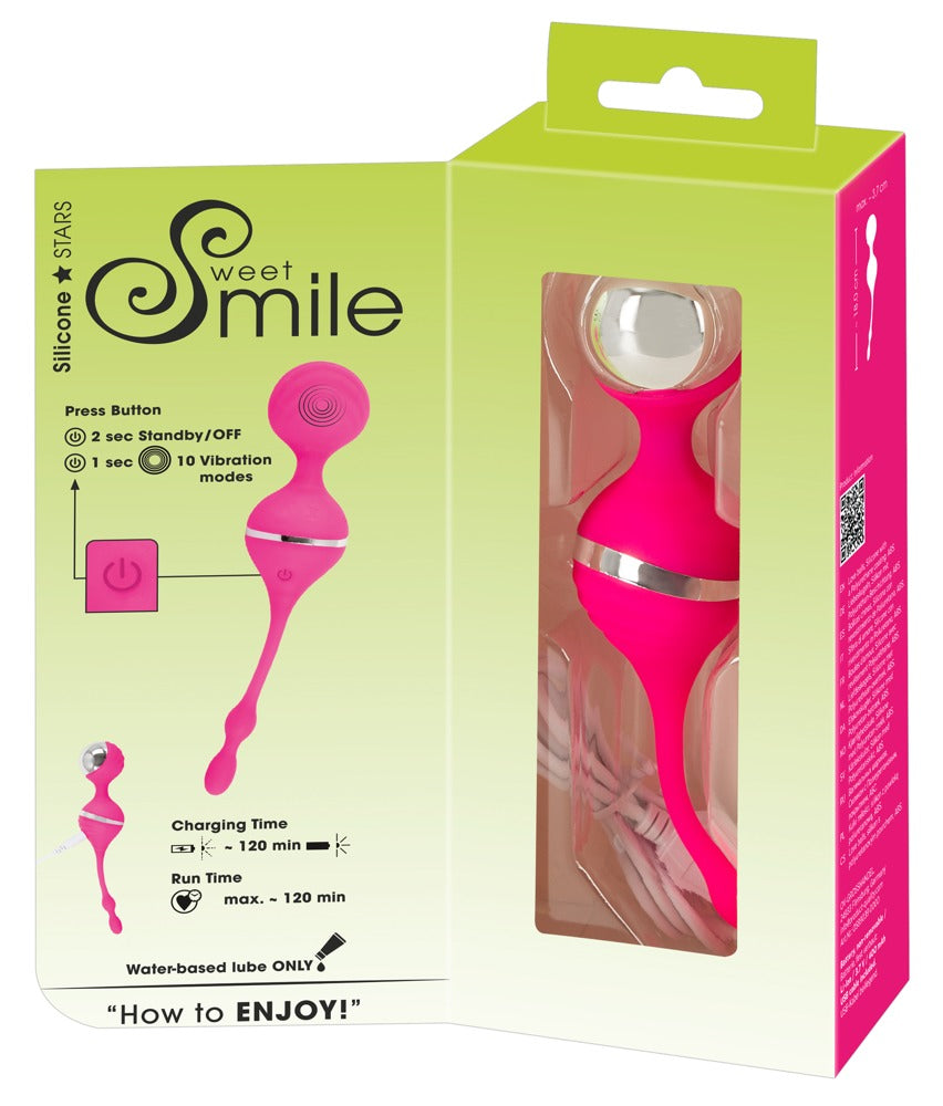 Sweet Smile Vibrating Love Balls - Bolas Chinas Vibradoras