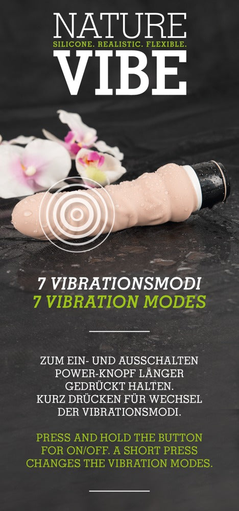 Nature Vibe - Vibrador Realista de Silicona You2Toys